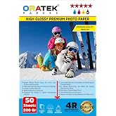 Canon Pixma GI-490 G3410 Fotoğraf Kağıdı 10X15 cm Premium Parlak 200 gr 50 Adet