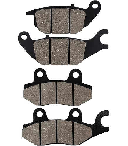 Plaquettes De Frein Avant/arrière Cyleto Pour Yamaha FJR1300, TDM900, XV1700 - Freinage Puissant Et Durable