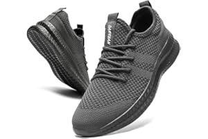 CAIQDM Schuhe Herren Laufschuhe Sneaker Outdoor Sportschuhe Turnschuhe Männer Joggingschuhe Atmungsaktiv Running Shoes Men Walking Schuhe Freizeitschuhe Fitness Schuhe