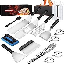 Blackstone Griddle Accessories Kit, 16PCS Flat Top Grill