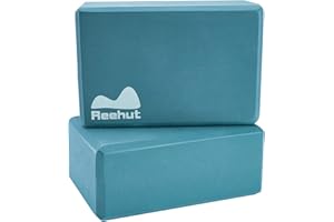 ‎REEHUT Reehut Yoga-Block aus EVA-Schaumstoff mit hoher Dichte zur Förderung und Intensivierung der Körperhaltung, Verbesserung der Widerstandskraft und Förderung des Fortschritts, Gleichgewicht und