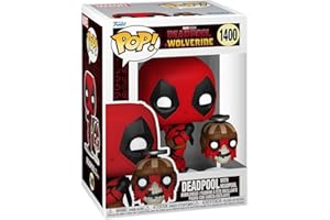 Funko Pop! & Buddy: Deadpool & Wolverine - Deadpool with Headpool - Figura in Vinile da Collezione - Idea Regalo - Merchandising Ufficiale - Giocattoli per Bambini e Adulti - Movies Fans