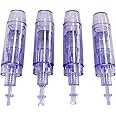 Diklap 12 titanium needles : 50 PCS : Titanium Alloy 12 9P Micro Needles Cartridge For Electric Stamp Derma Dr. Pen A6