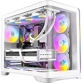 Antec C5 Curve ARGB White, 7x120mm ARGB Fan Dahil, 270&deg; Kavisli Panoramik Temperli Cam, 360mm Radyat&ouml;r Desteği, Type-C 3.2 Ge