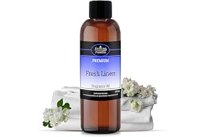 AUTHENTIC OIL CO Fresh Linen Fragrance Oil - Fragrance Oils for Diffuser, Candle Scents for Candle Making, Fragrance Oil for Wax Melts, Oil Burner Aromas, Scented Oil, Fragrance Fresh Linen & Pot Pourri Refresher Oil