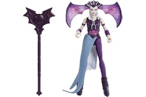 MASTERS OF THE UNIVERSE He-Man i władcy wszechświata Wiedźma Figurka podstawowa z ruchomymi punktami + akcesorium, inspirowana serialem animowanym, prezent dla dzieci od 4 roku życia, HBL72