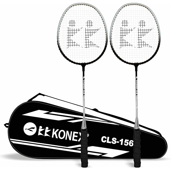 YONEX Aluminum Two Badminton Racquets and 2 Pieces Shuttlecock