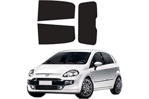 LOLLOMOTO Fiat Grande Punto 5P dal 2006 ad Oggi Pellicole Oscuramento Vetri Posteriori Auto Pre Tagliate a Misura - 20%