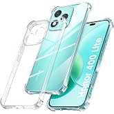 Yohii Case for Honor 400 Lite 5G, [Camera Protection] Military Grade Protection Shockproof Anti-Yellow, Thin Soft Silicone TP