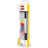 LEGO Gel Pen - Black + Minifigure