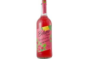 Belvoir Farm Raspberry Lemonade Bottles, 6 x 750ml