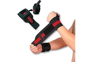 BAINKU Muñequeras Gym Accesorios Ideales para Diversos Deportes. Crossfit, Levantamiento de pesas o Calistenia. Para Hombre o Mujer. Muñequeras crossfit, Soporte y Protección Fantástico para Tus Muñecas