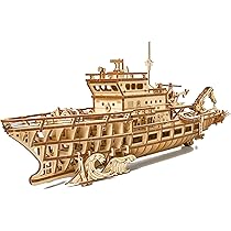 Wood Trick Nordic Chest - Puzzle 3D In Legno Fai Da Te Per Adulti - Baule Organizer Con Incisioni Viking