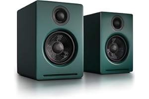 Audioengine A2 Plus Wireless Bluetooth Desktop Speakers - 60W Computer Speakers for Music and Gaming
