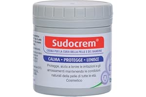 Sudocrem Pasta Lenitiva Neonato Protettiva, Pasta Cambio Pannolino che Idrata e Rigenera la pelle, Crema per Bambini Irritazione Pannolino 125 gr