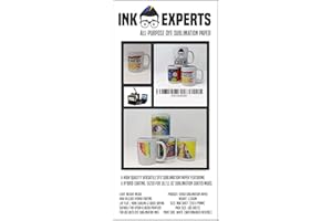 Ink Experts Versa All Purpose Mug Size Sublimation Paper 115gsm (100 Sheets)