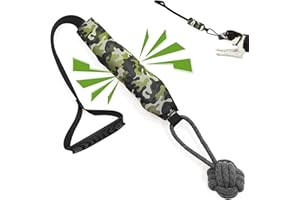 DUUCLUME Jouets Couineurs pour Chien pour Mâcheurs Agressifs, Jouets Indestructibles pour Animaux de Compagnie, Jouets Interactifs à Tirer sur la Corde pour Chiens de Taille Moyenne, Jouets Durables pour