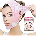 Galeboy Double Chin Reducer Face Slimming Strap V Line Lifting Face-belt Chin Strap For Women and Men Tightening Skin Preventing Sagging