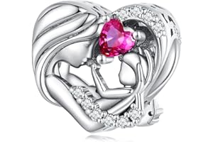 NINGAN 925 Charm Perles En Argent Sterling Lapin, éLéPhant, Tortue Et Chiot, Adapté Aux Bracelets Et Colliers Pour Femmes Cadeau D'Anniversaire