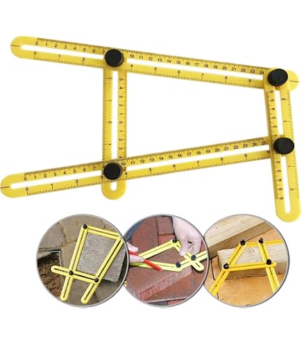 Rapporteur Digital Newaner 360° - Double Échelle LCD | Pour Bois, Bricolage Et Construction
