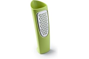 Zeal H28L Grate and Shake Table Cheese Grater with Stainless Steel Blade and Non Slip Feet Lime, Plastic