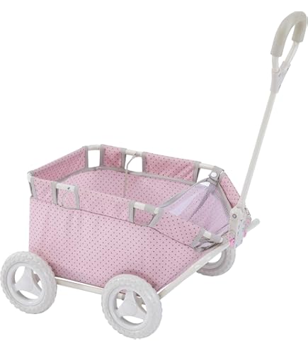 Poppenbolderwagen Skipper - Melange Antraciet Mint