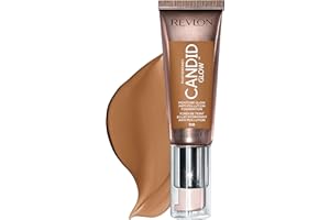 Revlon Photoready Candid Glow, Fond de Teint Liquid, pour Peaux Sensibles et Sèches, Fini Lumineux et Hydratant, Couvrance Modulable TransparenteàMoyenne, Anti-Pollution, N510 Cappuccino, 22 Ml
