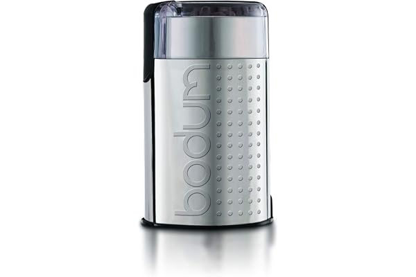 bodum 11160-57EURO-4SS - elektrisk kaffekvarn - 150 W - metallskal