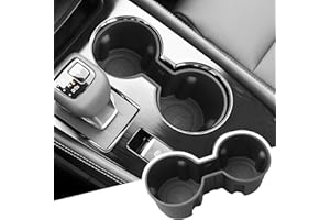 BIBIBO Uchwyt na kubek, konsola środkowa, uchwyt na napoje, wkładka do N*issan X-Trail T33 2022-2024, organizer na konsolę środkową, pudełko do przechowywania, X-Trail T33 organizer na akcesoria