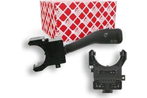 Febi bilstein 18642 Interrupteur d'essuie-glace pour lave-glace et système de lave-glace arrière Noir