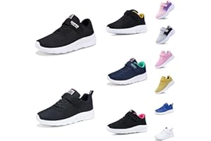 GENERIC Sportschuhe Kinder Jungen Mädchen Turnschuhe Schuhe Atmungsaktiv Laufschuhe Flach rutschfest Sneaker mit Klettverschluss Fitnessschuhe Straßenlaufschuhe Kinder Outdoor Fitness Sneaker