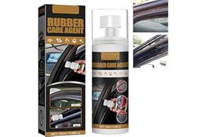 KOAHDE Car Rubber Care Solution,Rubber Repairer Polishing Agent,Rubber Seal Conditioner,Auto Rubber Curing Agent,Leather Rubber Dirt Cleaning Agent,Car Tire Care Agent,Car Rubber Cleaning Agent,100ML