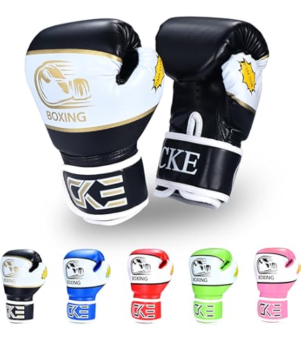 WFX Kids Boxing Gloves And Pads Set, Youth Hook And Jab Target Focus