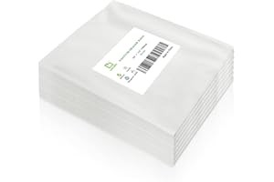 CL CANLENPK CANLENPK 25x35CM/9.8x13.8Inch Vacuum Sealer Bags, Food Storage Bag, Seal Meal Snack Fruit Nut, Boil Steam Heat Freeze Sous Vide Food Sealable Bags(100PCS)