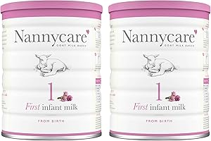 Nannycare 1 Goat Milk Based First Infant Milk From Birth 900g - (Pack of 2)