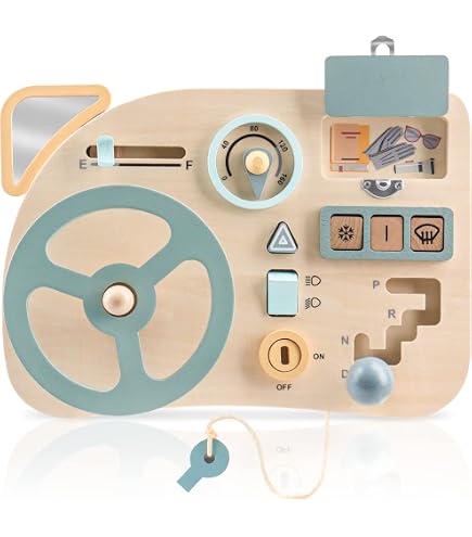 Labyrinthe Bois Montessori - Jouet Éducatif 2+ Ans - Motricité Et Sensoriel