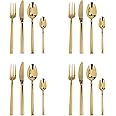 Mikasa Gold 16 Piece Cutlery Set, Boxed
