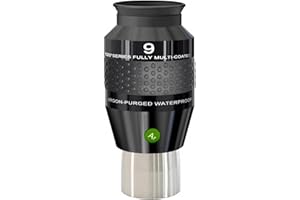 Explore Scientific 120° AR High End Okular 9mm (2") mit hochwertiger Mehrschichtvergütung und Argon-Schutzgasfüllung