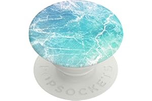Popsockets PopGrip - Soporte y Agarre para Teléfonos Móviles y Tablets con un PopTop Intercambiable - Ocean View