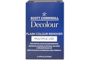 Scott Cornwall Bleach Remover - Crée des effets de balayage ou de surbrillance - Épilateur créatif - Sans ammoniac ni javel - Résultats de qualité salon