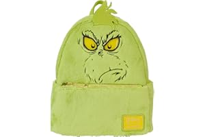 Loungefly Dr Seuss Plush Grinch Light Up Cosplay Mini Backpack