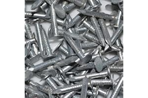THE HOME FUSION COMPANY Home Fusion Galvanised Roof Shed Felt Clout Head Nails 13mm x 50