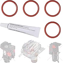 Lot De Joints Toriques + Tamis Pour Machines à Café Delonghi, AEG - Pièces De Rechange Groupe Percolation, Compatible Nombreux Modèles - 12