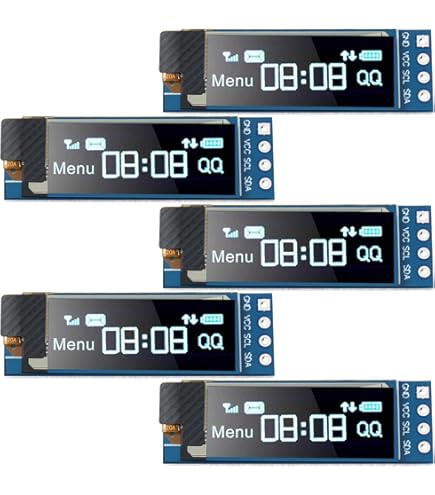 OLED Display Module 0.96 Inch I2C SSD1306 - 128x64 Pixels, Compatibel Met Arduino