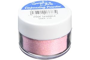 Sweet Dixie SDEP 119 Embossing Powder Pink Sparkle, Synthetic Material, 4 x 4 x 3 cm