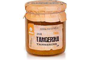 QUINTA DE JUGAIS Mermelada de Mandarina – Tarro de 280 g – Sabor Único – Ideal para Postres y Desayunos – Sin Colorantes ni Conservantes – Producto Gourmet de Origen Portugués