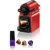 Nespresso C40 Inissia Kaps&uuml;ll&uuml; Kahve Makinesi, Kırmızı