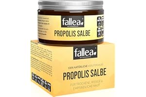 ROSARIO FALLEA fallea Propolis Salbe hochdosiert bei Akne, Neurodermitis | Creme gegen Juckreiz, trockene rissige Haut - Wundsalbe aus 100% natürlichen Rohstoffen | Bienensalbe Propolis Balsam 50 ml