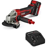 Einhell Ak&uuml;l&uuml; Avu&ccedil; Taşlama Makinesi TE-AG 18/125-2 Li (1x 4,0 Ah) 4431190 | PXC | 18 V | &Oslash; 125 mm | 33 mm kesme derinliği | k