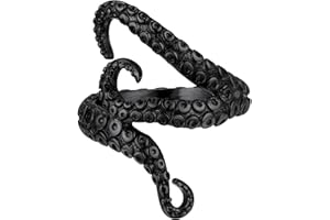 PROSTEEL Męski pierścionek ze stali nierdzewnej z mackami ośmiornicy, możliwość personalizacji, stal nierdzewna/pozłacana/czarna wysyłka, pudełko prezentowe